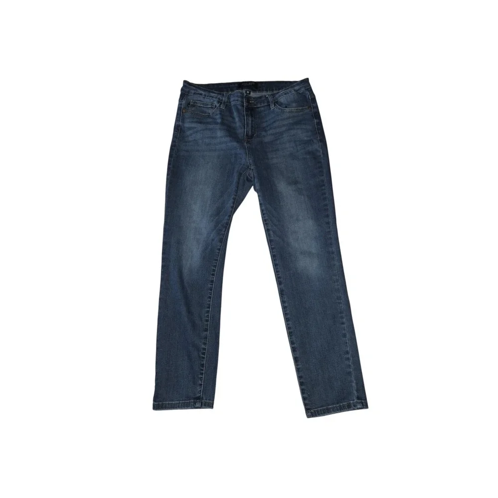 Judy Blue Los Angeles Women's Relaxed Fit Mid Rise Stretch Denim Jeans Sz‎ 32